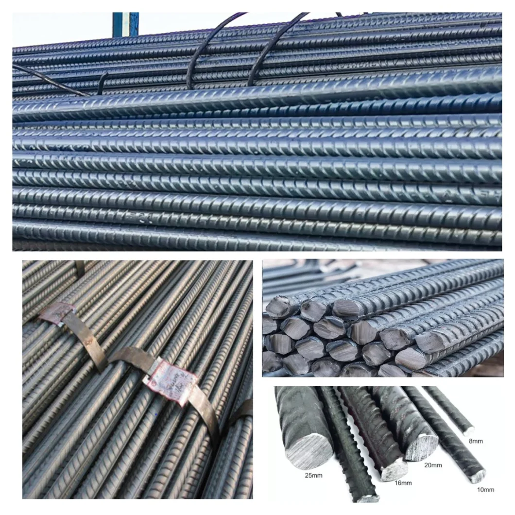 Carbon Fiber Steel Rebar Price Per Ton 6mm/9mm/12mm Deformed Bar Iron Bar Turkish Reinforcement Bar Cheap Tmt Steel Rebar