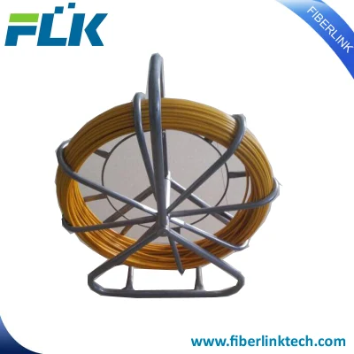 FTTH/FTTX Cable de fibra óptica 7 mm/11 mm Conducto de fibra de vidrio Rod/Conduit Snake Rod